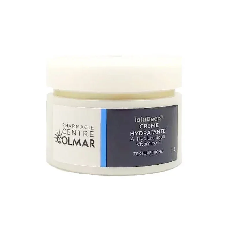 Pharmacie Centre Colmar IaluDeep Crème Hydratante Riche 50ml - Univers Pharmacie