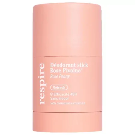Respire Déodorant Stick Rose Pivoine 50g - Univers Pharmacie