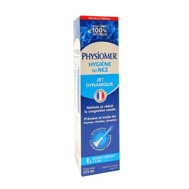 Physiomer Hygiène du Nez Jet Dynamique 125ml - Univers Pharmacie