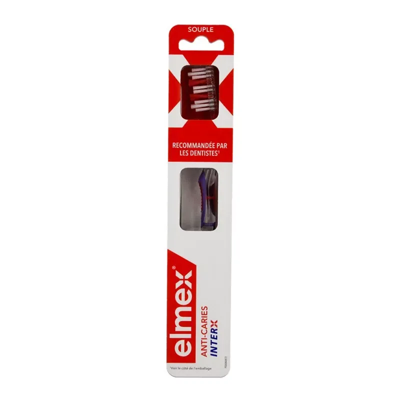 Elmex Brosse à Dents Anti-caries InterX Souple - Univers Pharmacie