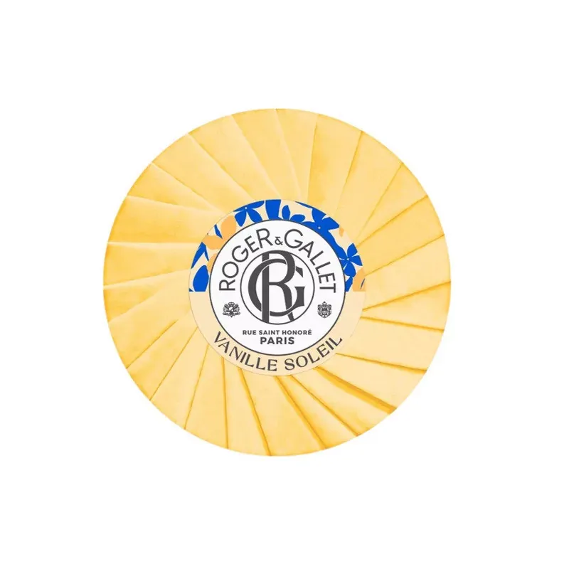 Roger & Gallet Savon Bienfaisant Vanille Soleil 100g - Univers Pharmacie