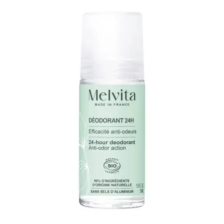 Melvita Déodorant 24h 50ml - Univers Pharmacie