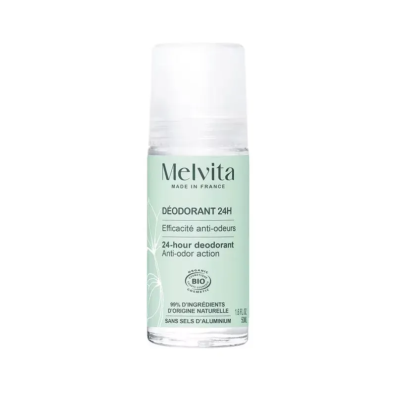 Melvita Déodorant 24h 50ml - Univers Pharmacie
