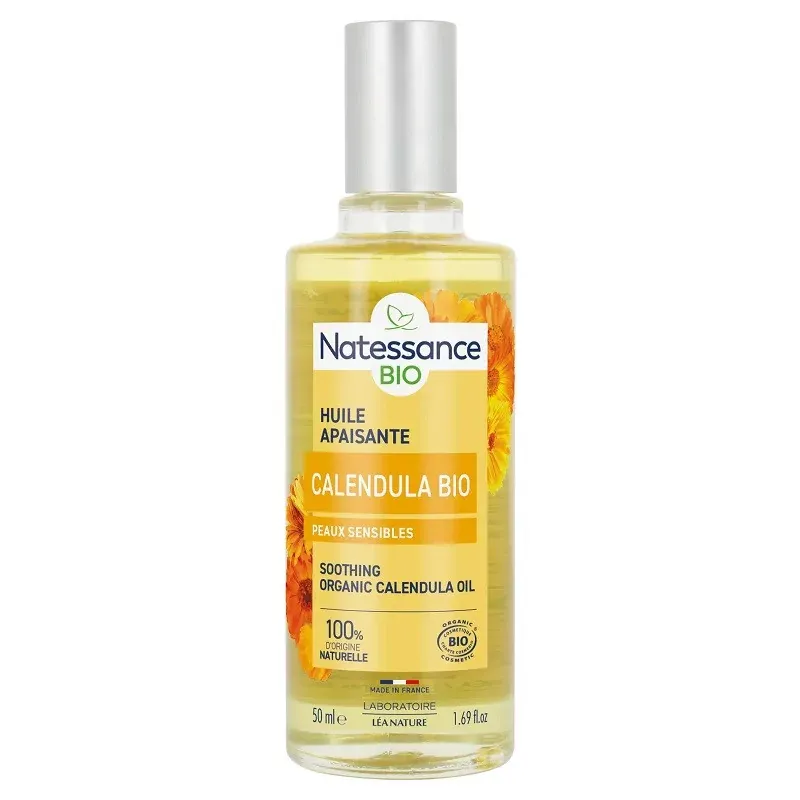 Natessance Bio Huile Apaisante Calendula Bio 50ml - Univers Pharmacie