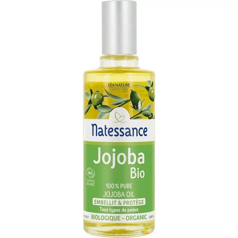 Natessance Huile de Jojoba Bio 50ml - Univers Pharmacie