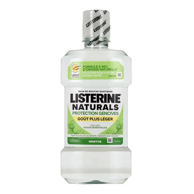 Listerine Naturals Protection Gencives Menthe 500ml
