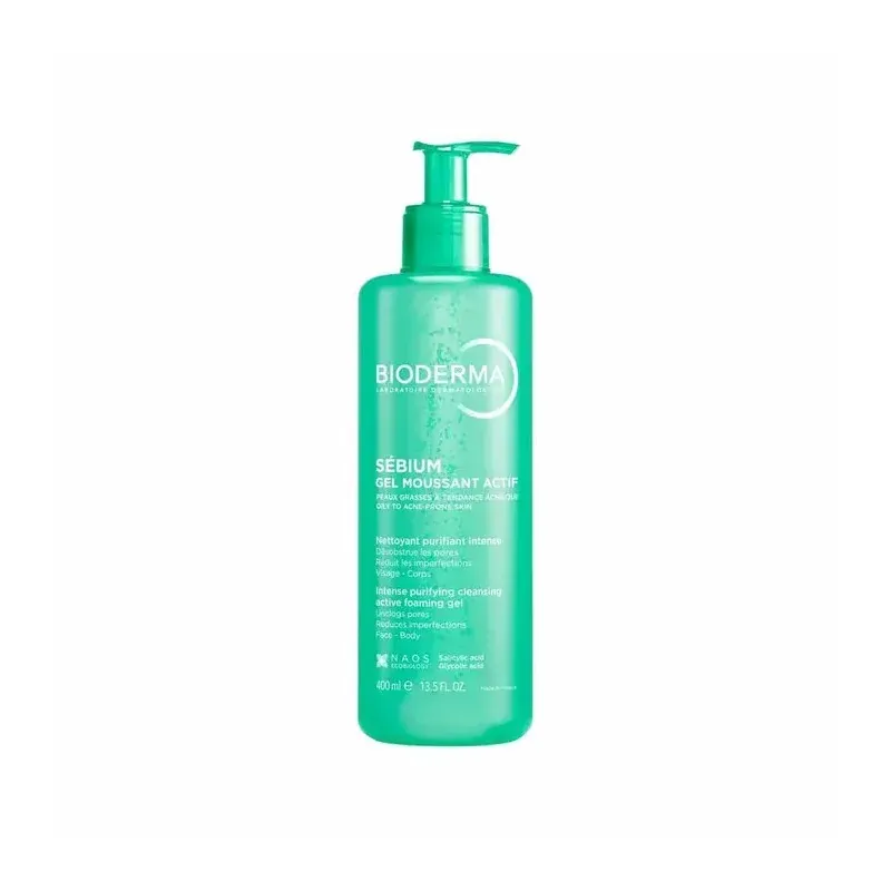 Bioderma Sébium Gel Moussant Actif 400ml - Univers Pharmacie