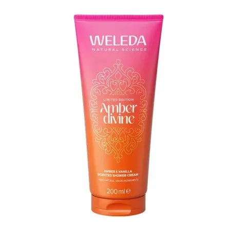 Weleda Édition Limitée Crème de Douche Amber Divine 200ml - Univers Pharmacie