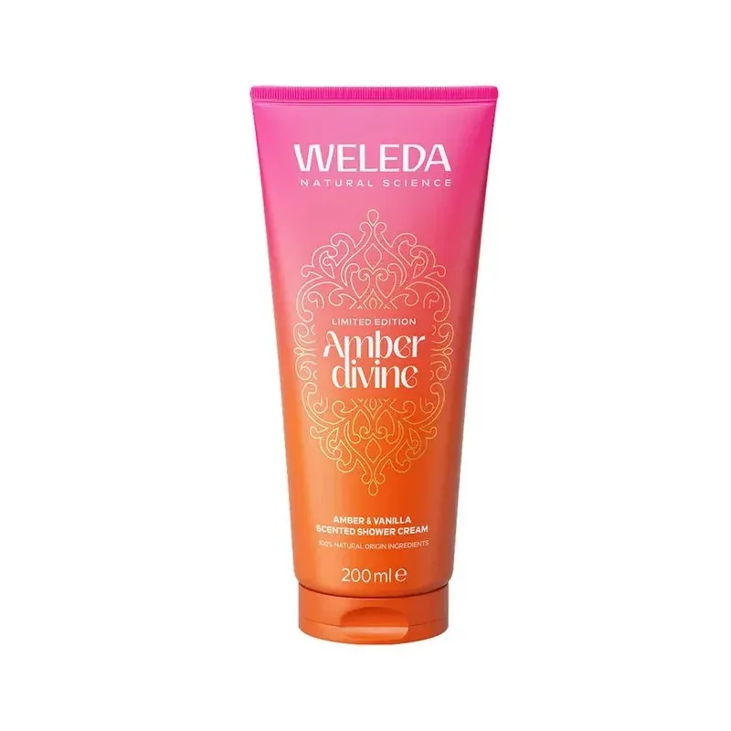 Weleda Édition Limitée Crème de Douche Amber Divine 200ml - Univers Pharmacie