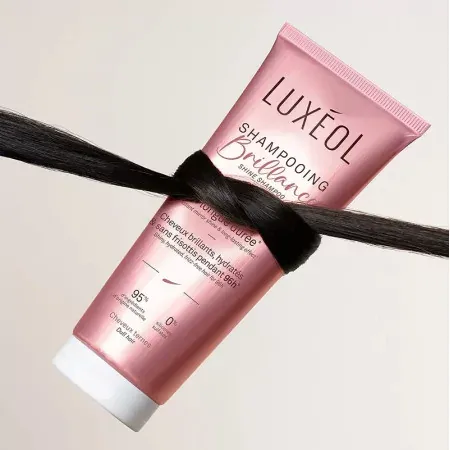 Luxéol Shampooing Brillance 200ml - nœud de cheveux