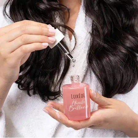 Luxéol L'huile Brillance 50ml - Application