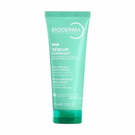 Bioderma Sébium Gommant Gel Nettoyant Micro-exfoliant 75ml - Univers Pharmacie