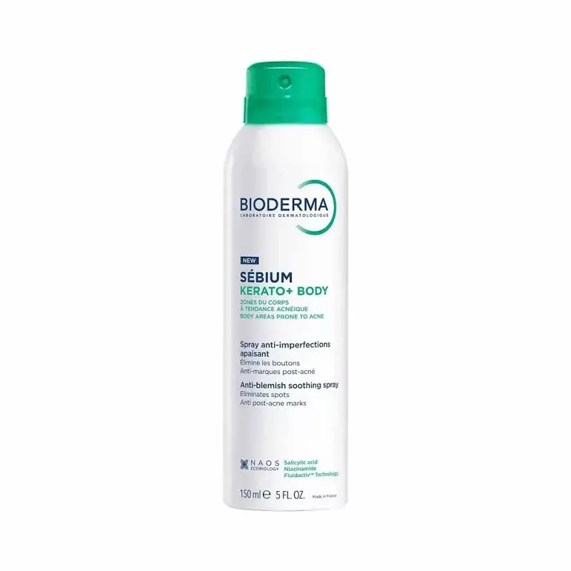Bioderma Sébium Kerato+ Body Spray Anti-imperfection Apaisant 150ml - Univers Pharmacie