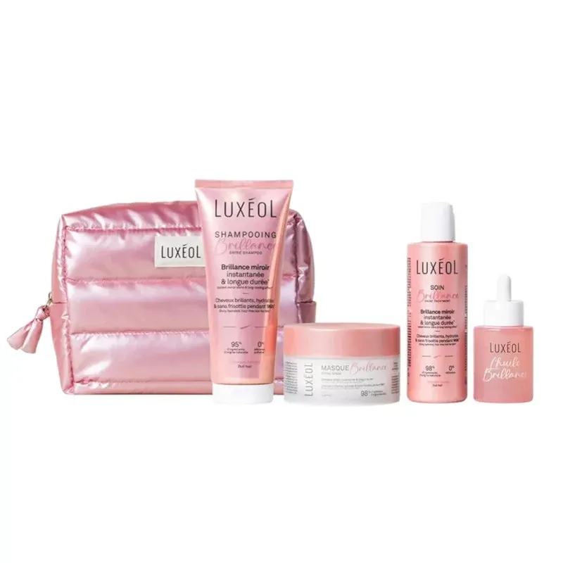 Luxéol Trousse Brillance Shampooing Masque Soin Huile - Univers Pharmacie