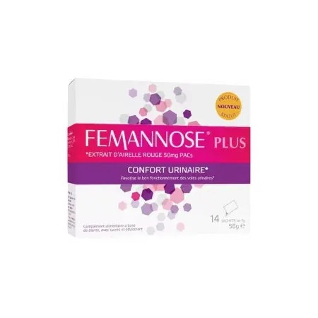 Femannose Plus Confort Urinaire 14 sachets - Univers Pharmacie