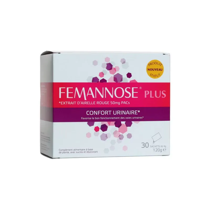 Femannose Plus Confort Urinaire 30 sachets - Univers Pharmacie