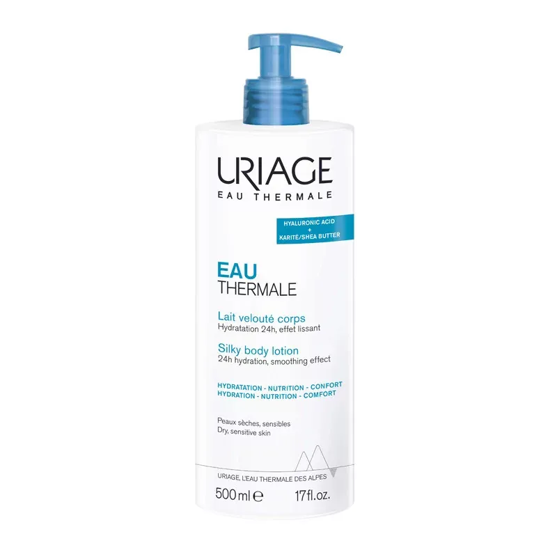 Uriage Eau Thermale Lait Velouté Corps 500ml - Univers Pharmacie