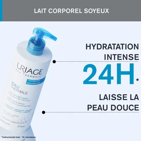 Uriage Eau Thermale Lait Velouté Corps 500ml - Bienfaits