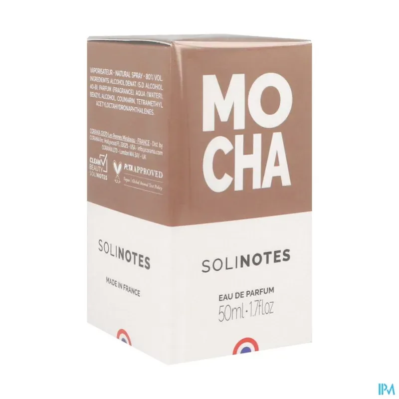 Solinotes Eau de Parfum Mocha 50ml - Univers Pharmacie