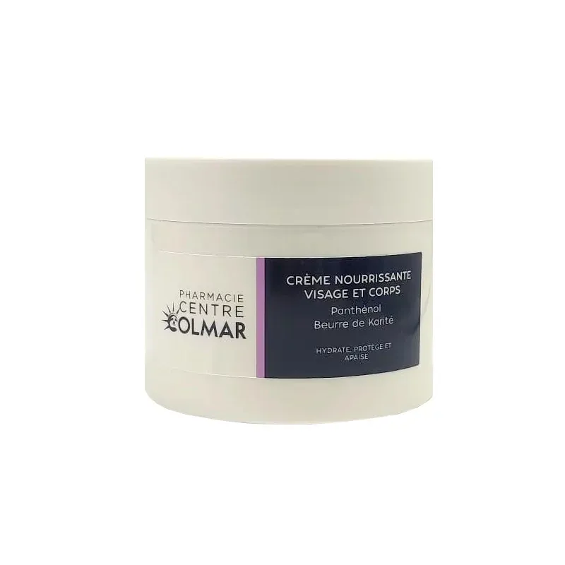 Pharmacie Centre Colmar Crème Nourrissante Visage et Corps 450ml - Univers Pharmacie
