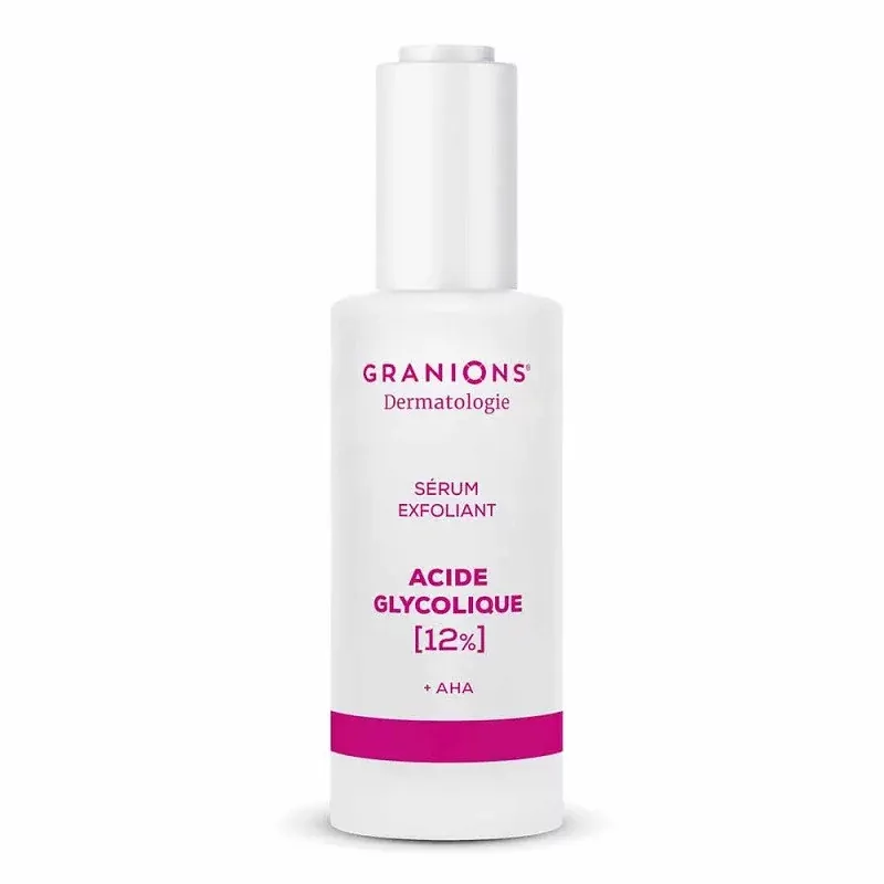 Granions Dermatologie Sérum Exfoliant Acide Glycolique [12%] 30ml - Univers Pharmacie