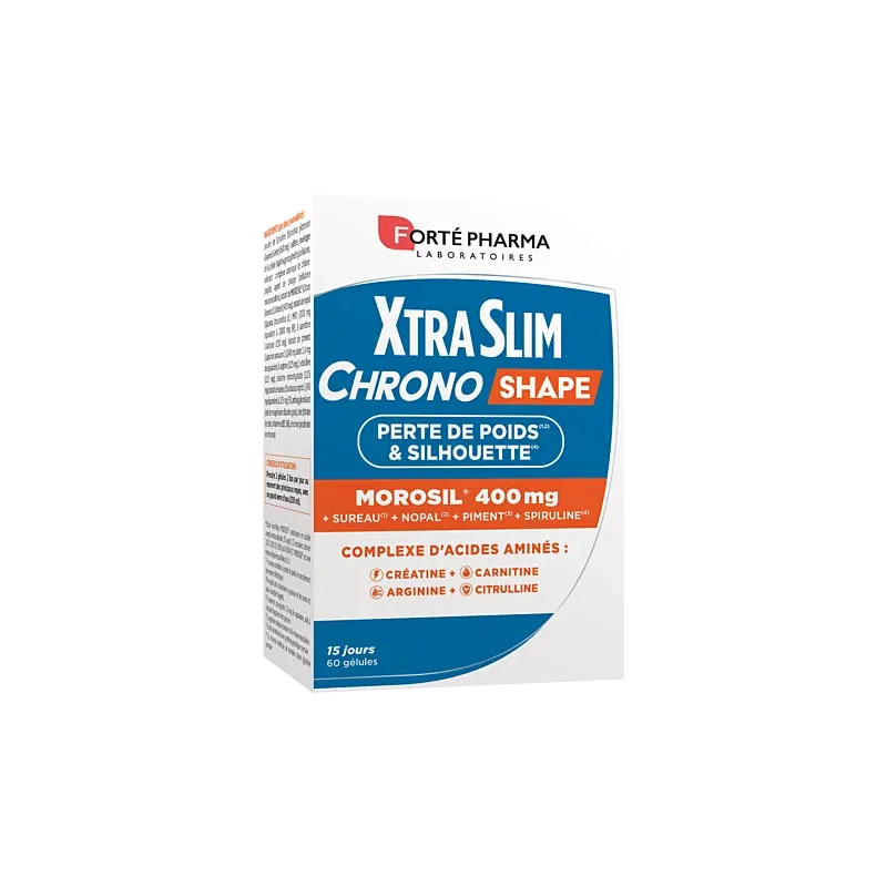 Forté Pharma XtraSlim Chrono Shape Morosil 60 gélules - Univers Pharmacie