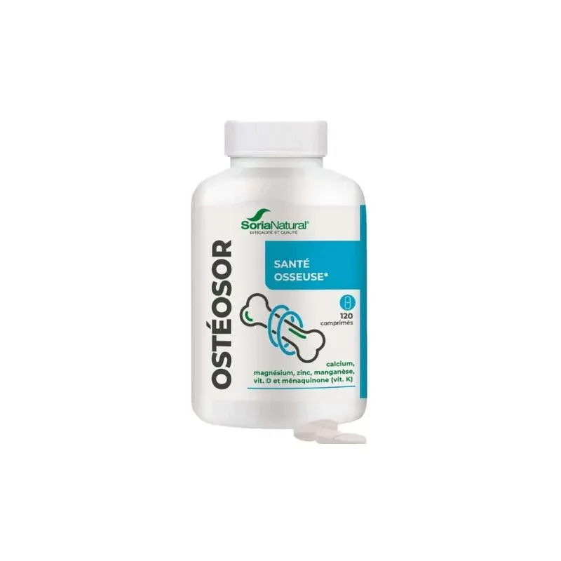 SoriaNatural Ostéosor Santé Osseuse 120 comprimés - Univers Pharmacie
