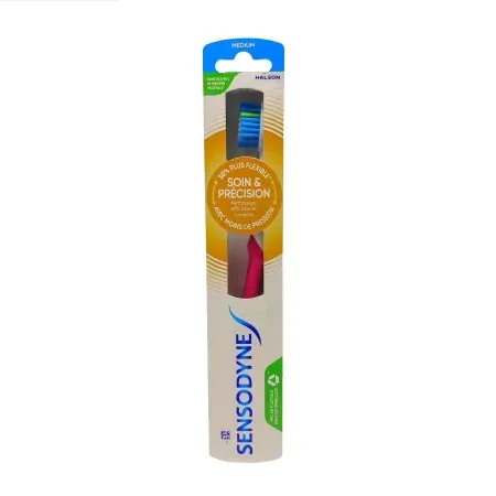 Sensodyne Brosse à Dents Soin & Précision Medium - Univers Pharmacie