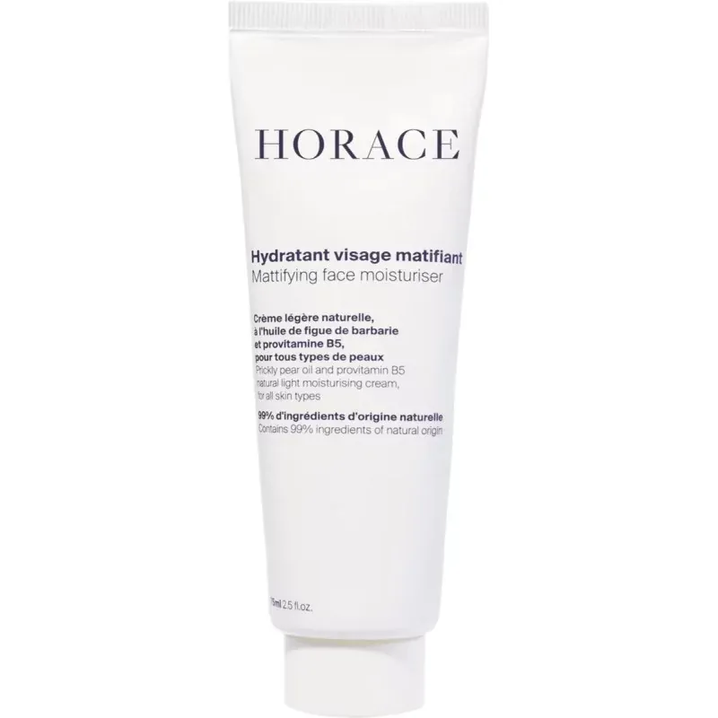 Horace Hydratant Visage Matifiant Crème Légère Naturelle 75ml - Univers Pharmacie