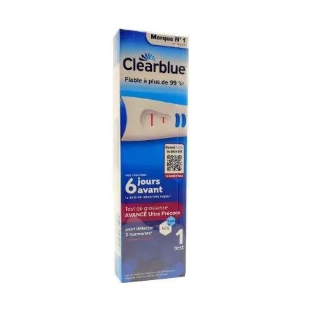 Clearblue Test de Grossesse Avancé Ultra Précoce - Univers Pharmacie