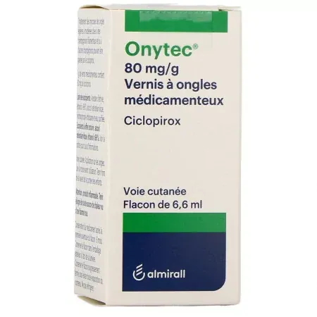 Onytec 80mg/g Vernis à Ongles Médicamenteux 6,6ml - Univers Pharmacie