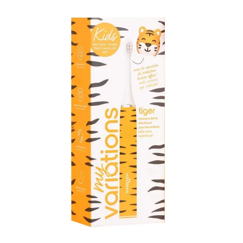 My Variations Brosse à Dents Electrique Sonique Enfant Tigre - Univers Pharmacie