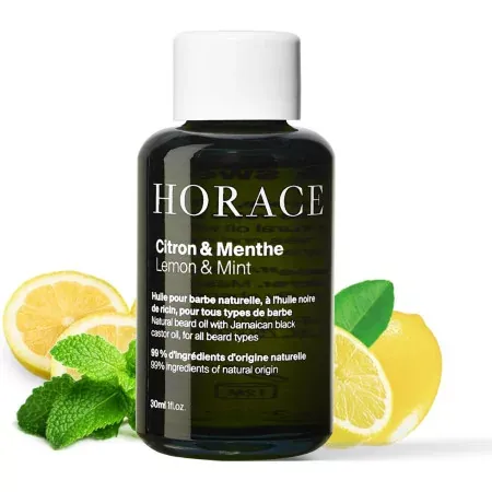 Horace Huile pour Barbe Citron & Menthe 30ml - Univers Pharmacie