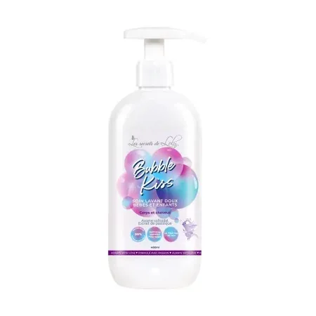 Les Secrets de Loly Bubble Kiss Soin Lavant Doux Bébés et Enfants 400ml - Univers Pharmacie
