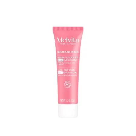 Melvita Source de Roses Masque Soin de Nuit 50ml - Univers Pharmacie