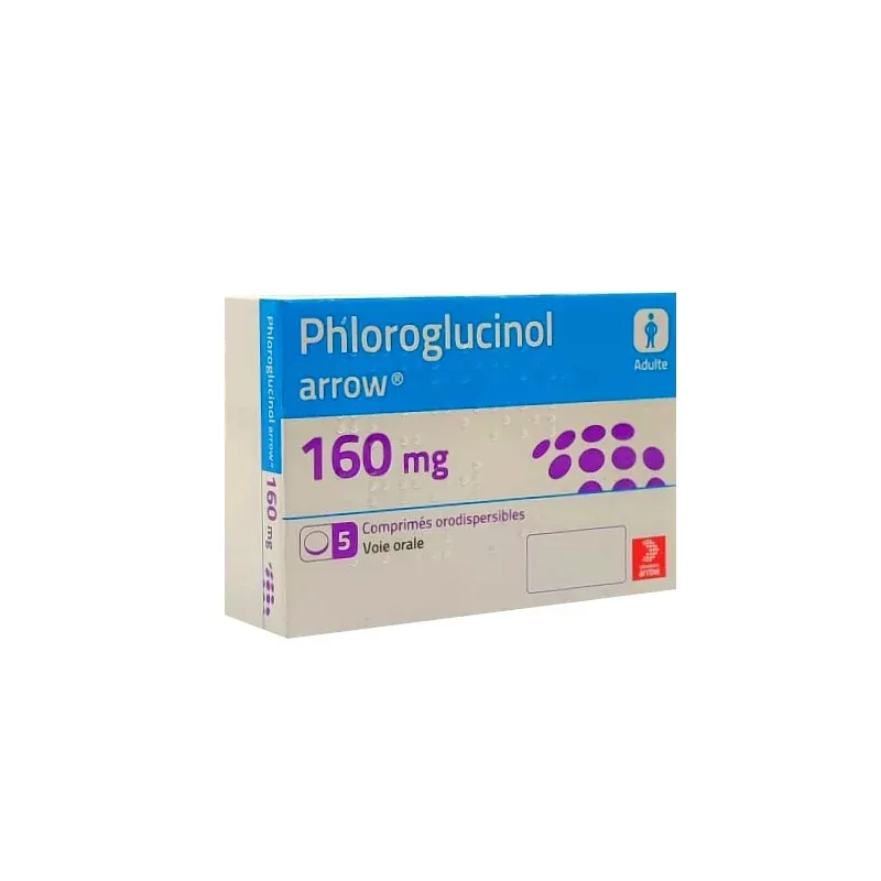 Phloroglucinol Arrow 160mg 5 comprimés orodispersibles - Univers Pharmacie