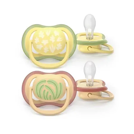 Philips Avent Ultra Air Colors of Nature Sucette 0-6m X2 2 - Univers Pharmacie