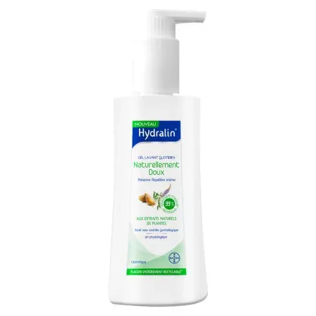 Hydralin Gel Lavant Quotidien Naturellement Doux 200ml - Univers Pharmacie