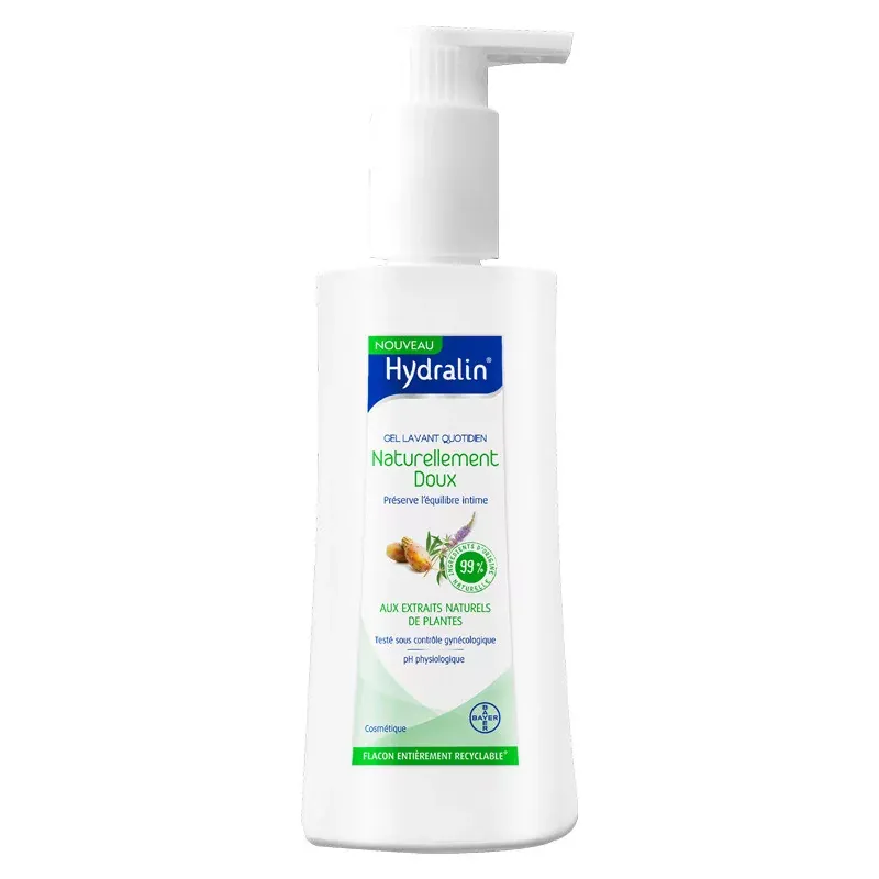 Hydralin Gel Lavant Quotidien Naturellement Doux 200ml - Univers Pharmacie