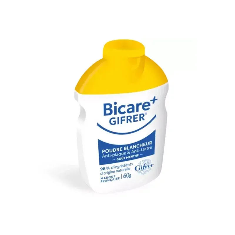 Gifrer Bicare+ Poudre Blancheur 60g - Univers Pharmacie