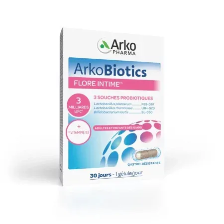 Arkopharma ArkoBiotics Flore Intime 30 gélules - Univers Pharmacie