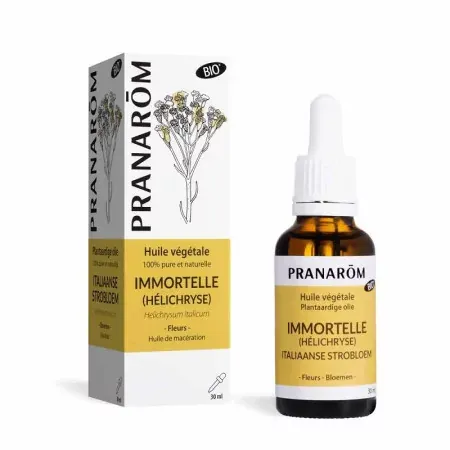Pranarom Huile Végétale Immortelle Bio 30ml - Univers Pharmacie