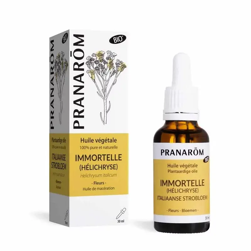 Pranarom Huile Végétale Immortelle Bio 30ml - Univers Pharmacie