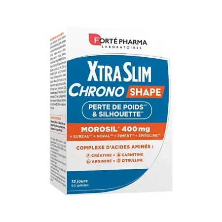 Forté Pharma XtraSlim Chrono Shape Morosil 60 gélules - Univers Pharmacie