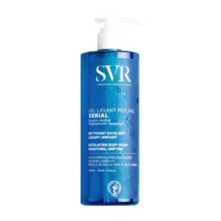 SVR Xerial Gel Lavant Peeling 400ml - Univers Pharmacie
