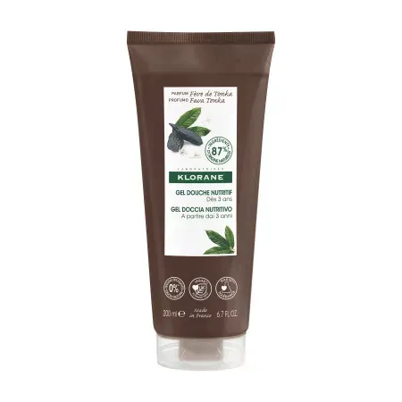 Klorane Gel Douche Nutritif Fève de Tonka 200ml - Univers Pharmacie