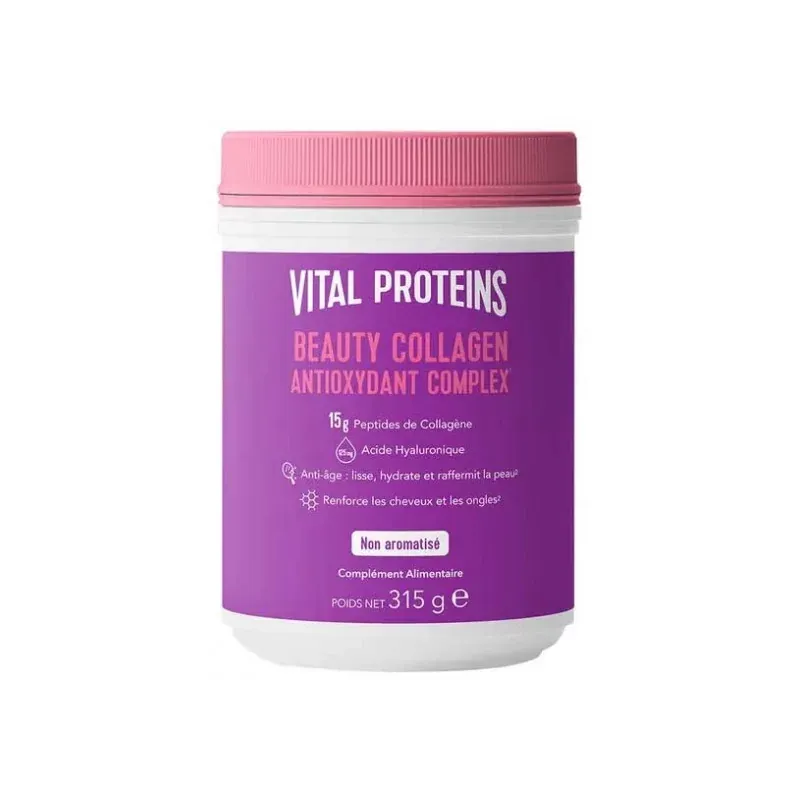 Vital Proteins Beauty Collagen Antioxydant Complex Non Aromatisé 315g - Univers Pharmacie