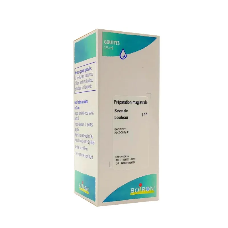 Boiron Sève de Bouleau 1dh 125ml - Univers Pharmacie