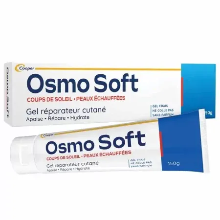 Osmo Soft Gel Réparateur Cutané Coups de Soleil, Peaux Echauffées 150g - Univers Pharmacie
