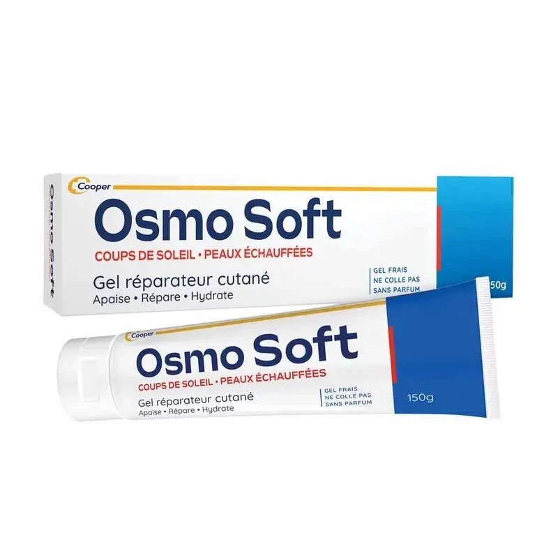 Osmo Soft Gel Réparateur Cutané Coups de Soleil, Peaux Echauffées 150g - Univers Pharmacie